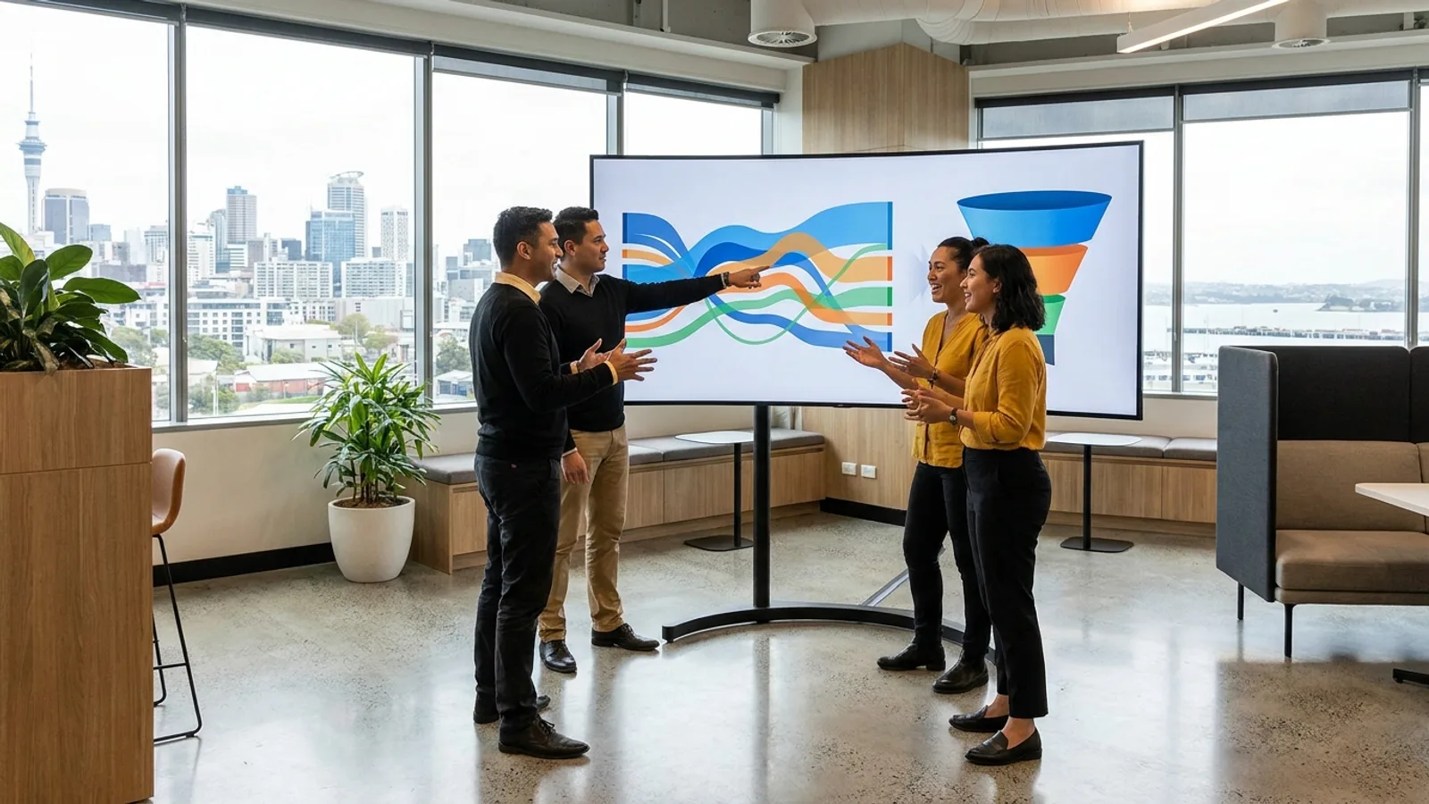 PMGS Digital marketing specialists planning an Auckland campaign around SEO, Google Ads and web design